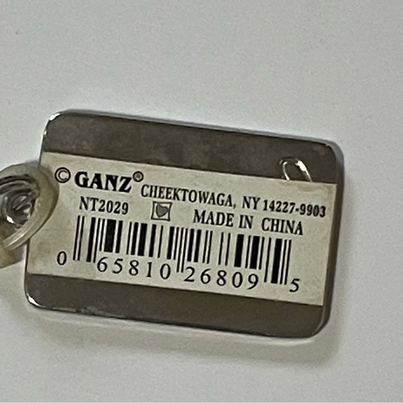 GANZ Kids Name Tag Charm ID Backpack Pull "AUSTIN" - Picture 3 of 3